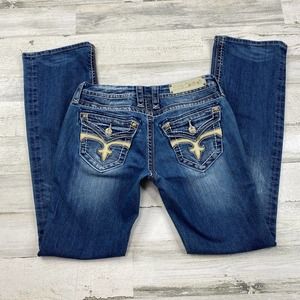 Rock Revival Leah Easy Boot Embellished Jeans